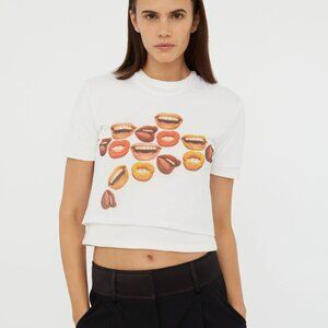 Christopher Esber Chatter Sheer Overlay Tee